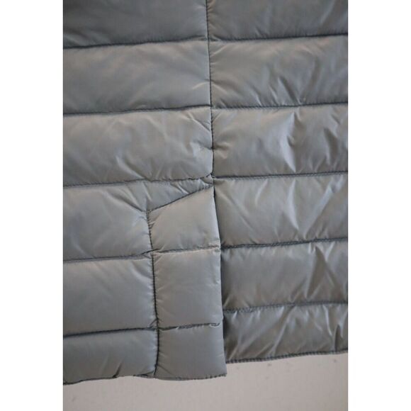 Anorak 50802CN Women's Sz Small Pewter Grey Blazer-Tailored Puffer Jacket - Picture 5 of 13